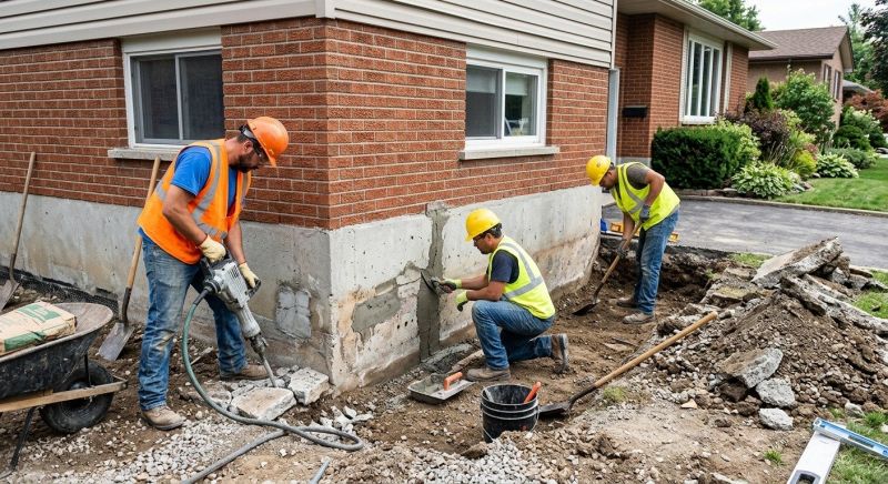 Foundation Repair in Simsbury, CT
