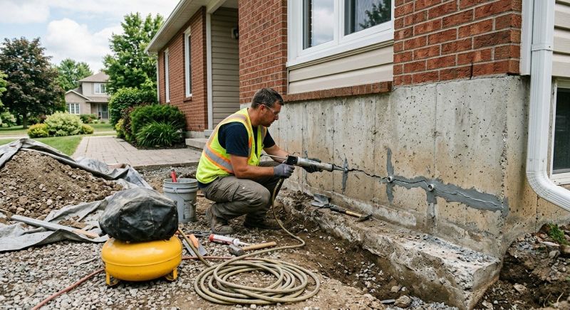 Basement Foundation Repair in Ellington, CT