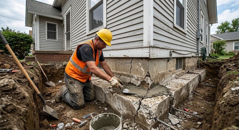 Building Foundation Repair in Bloomfield, CT