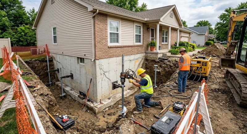 Building Foundation Repair in Cromwell, CT