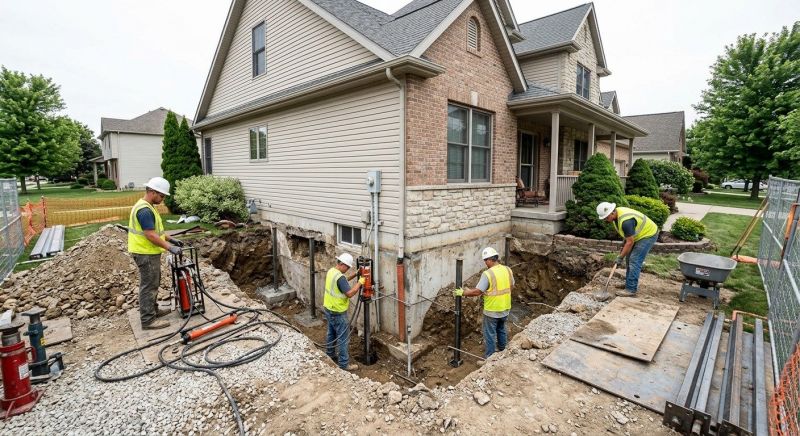 Building Foundation Repair in Longmeadow, MA