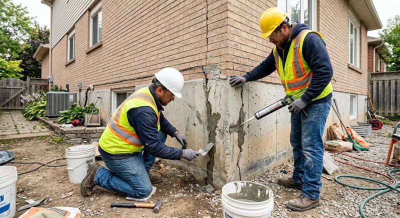 Building Foundation Repair in South Glastonbury, CT