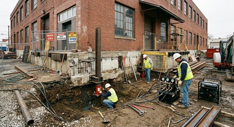 Building Foundation Repair in Thomaston, CT