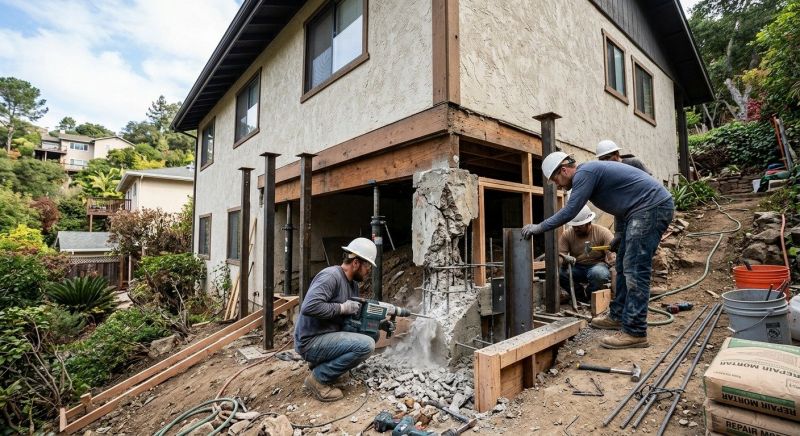 Concrete Foundation Repair in Hartford, CT
