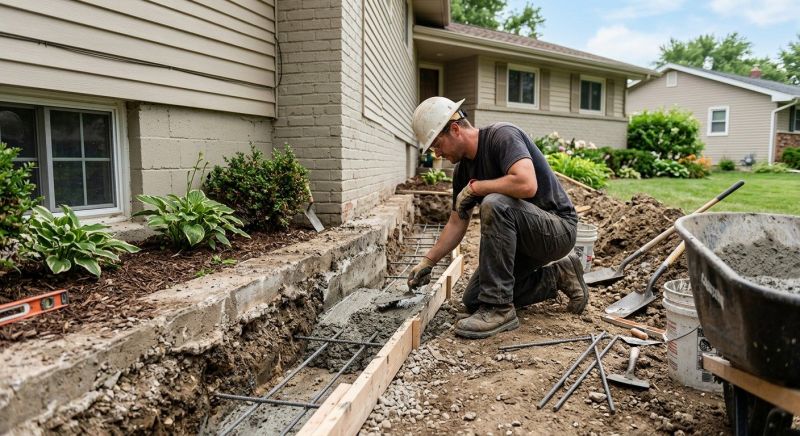 Concrete Foundation Repair in Westfield, MA