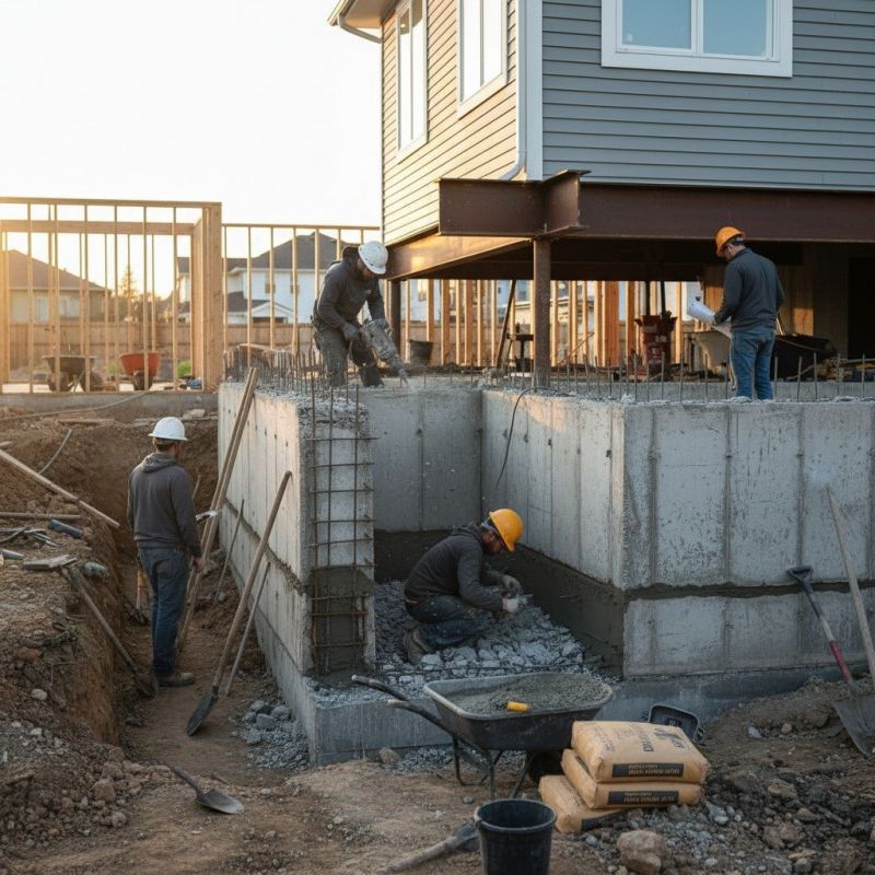 Concrete Foundation Repair in Windsor Locks, CT