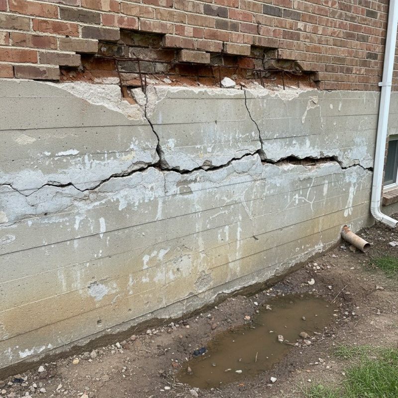 Cracked Foundation Repair in Winsted, CT