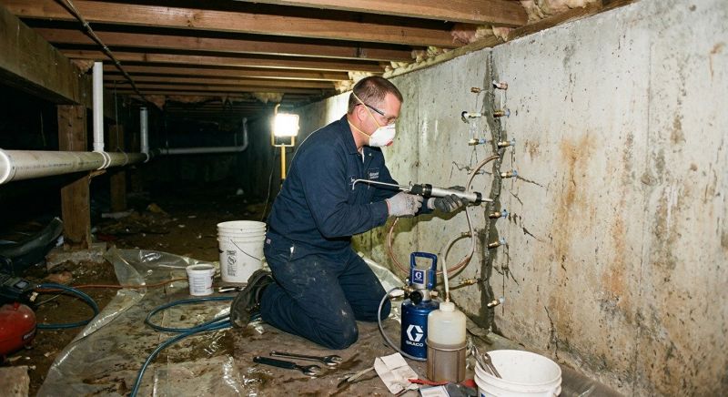 Crawlspace Foundation Repair in New Britain, CT