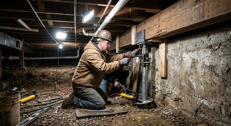Crawlspace Foundation Repair in South Windsor, CT