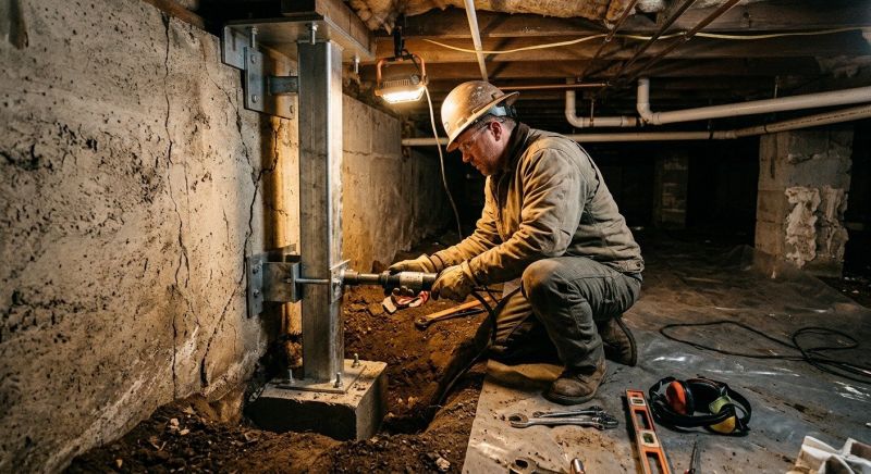 Crawlspace Foundation Repair in Southwick, MA