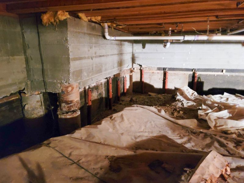 Crawlspace Foundation Repair in Tolland, CT