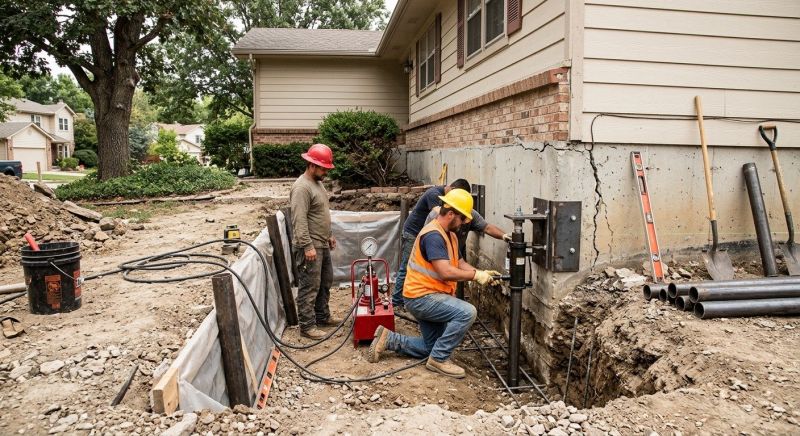 Foundation Damage Repair in Bolton, CT