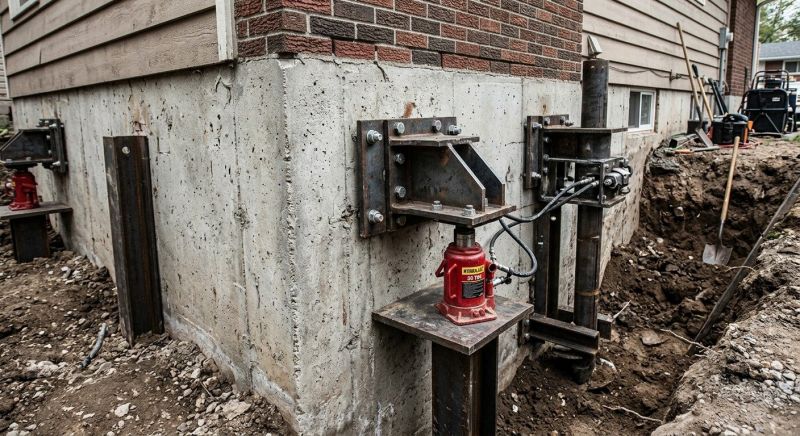 Foundation Jacking in Bristol, CT