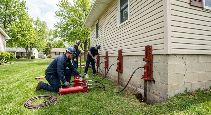 Foundation Jacking in South Windsor, CT