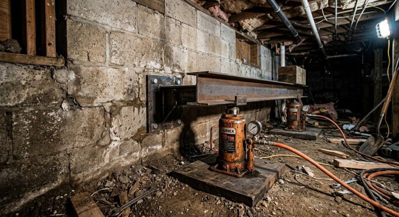 Foundation Jacking in Southington, CT