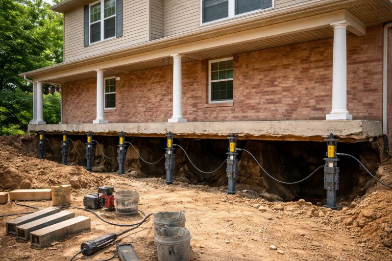 Foundation Jacking in Weatogue, CT
