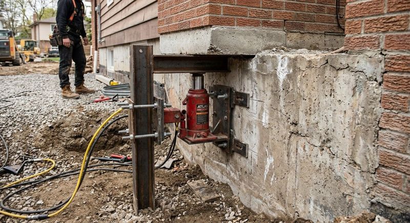 Foundation Jacking in Winsted, CT