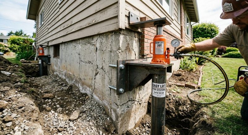 Foundation Lifting in Hartford, CT