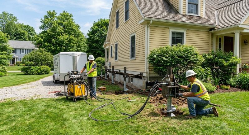 Foundation Lifting in Somers, CT