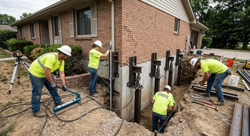 Foundation Releveling in Simsbury, CT