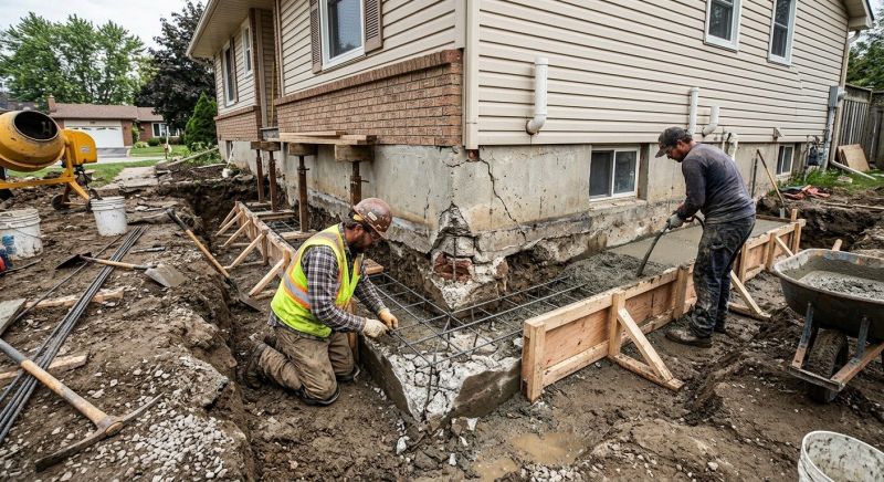 Foundation Repair in Litchfield, CT