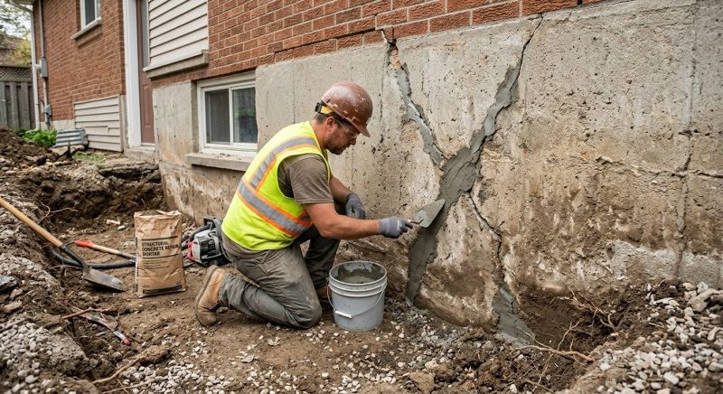 Foundation Repair in Litchfield, CT