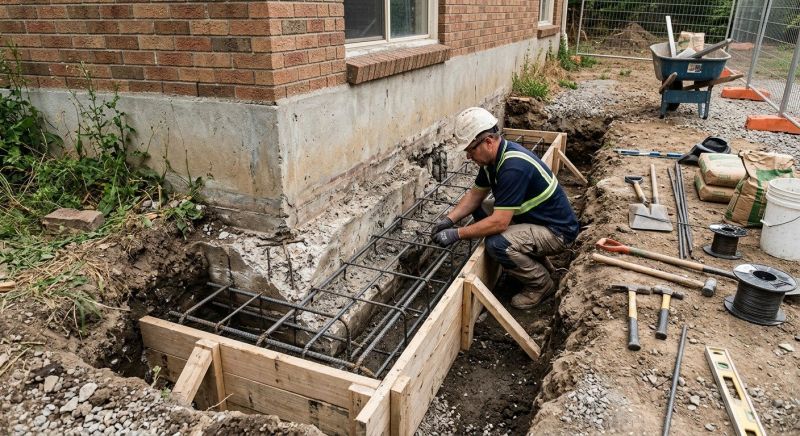 Foundation Repair in North Granby, CT