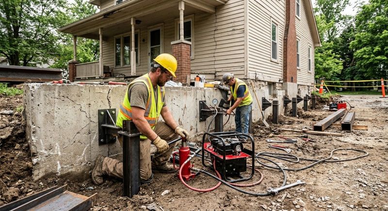 Foundation Stabilizing in East Hartford, CT