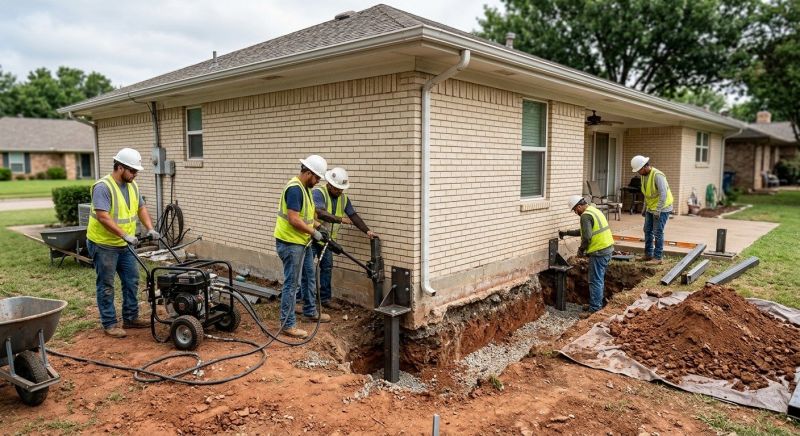 Foundation Stabilizing in North Canton, CT