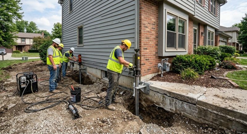 Foundation Stabilizing in West Hartford, CT