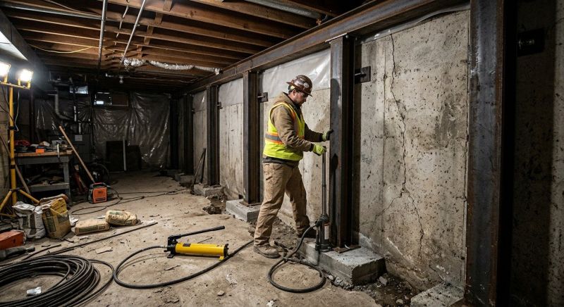 Foundation Stabilizing in West Suffield, CT