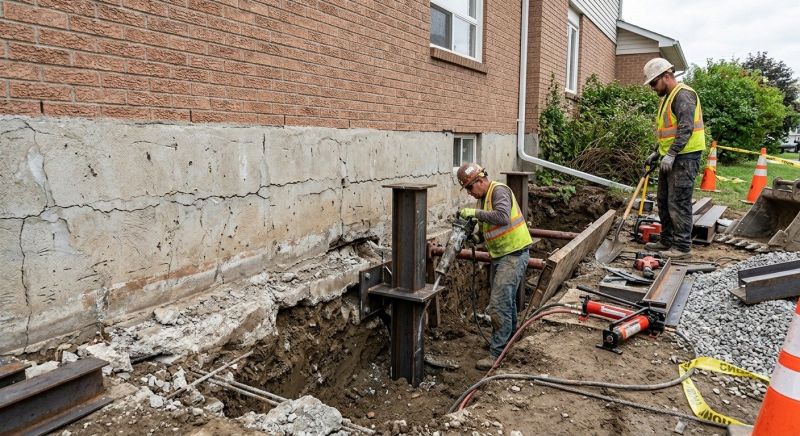 Foundation Structural Repair in Torrington, CT