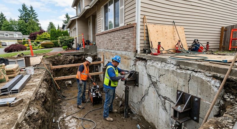 Foundation Structural Repair in Winsted, CT