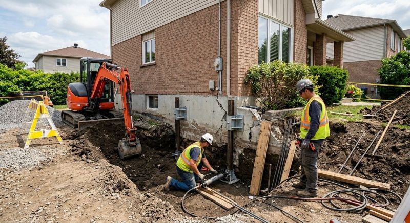 Home Foundation Repair in Plainville, CT
