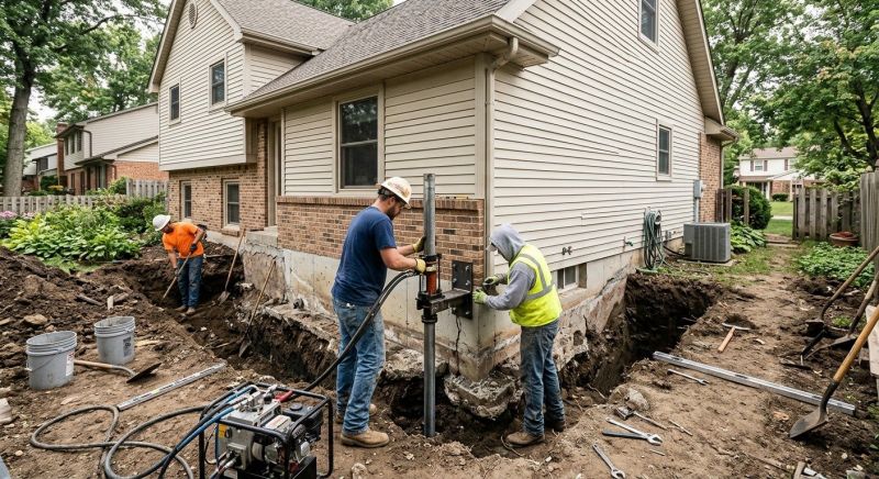 House Foundation Repair in Avon, CT