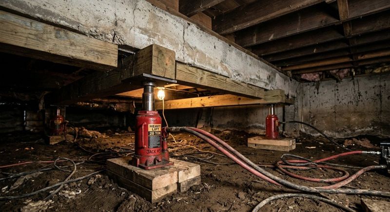 House Leveling in Glastonbury, CT