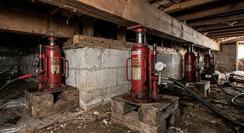 House Settling Repair in Simsbury, CT