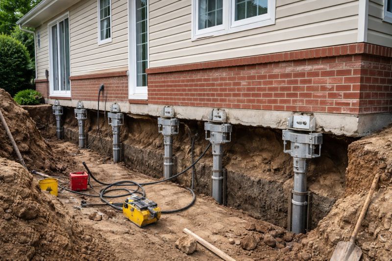 House Underpinning in Simsbury, CT