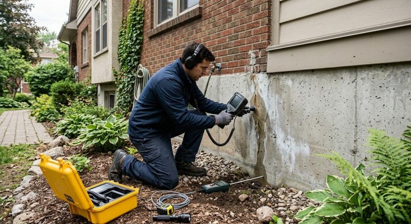Leaking Foundation Repair in Simsbury, CT