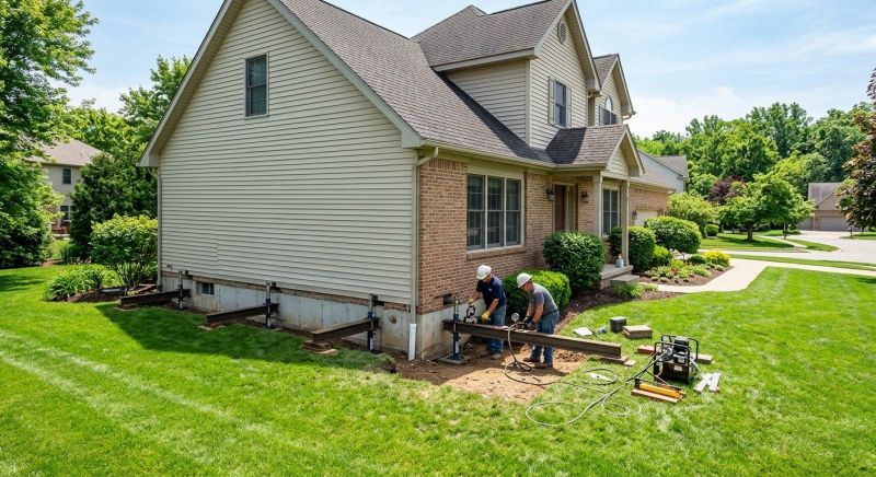 Settling Foundation Service in Northfield, CT