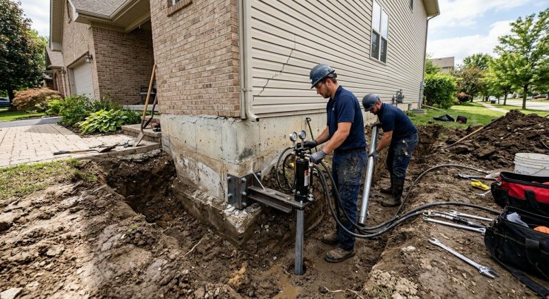 Settling Foundation Service in Weatogue, CT