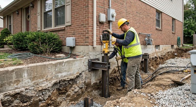 Structural Foundation Repair in Longmeadow, MA