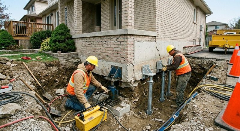 Structural Foundation Repair in Manchester, CT