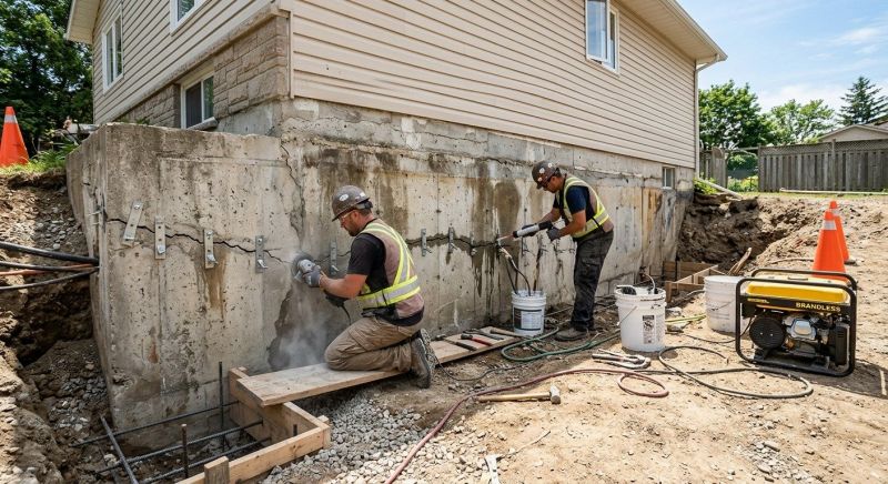 Structural Foundation Repair in Torrington, CT