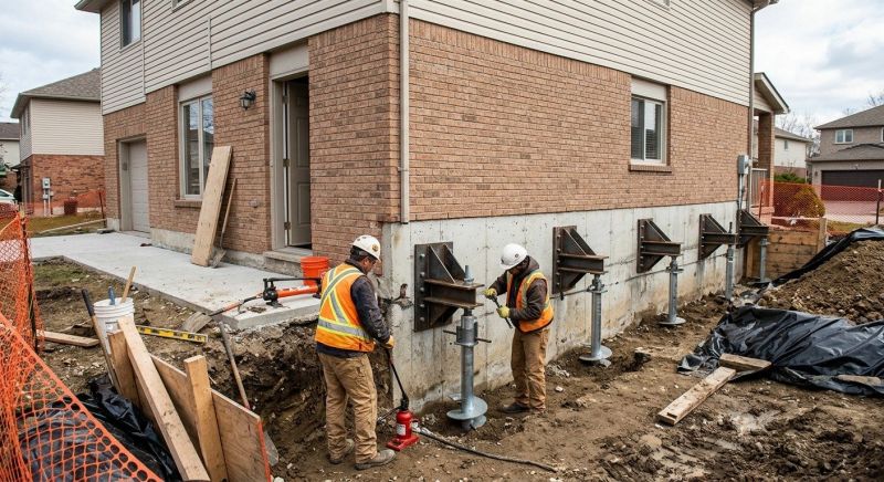 Structural Foundation Repair in Wethersfield, CT